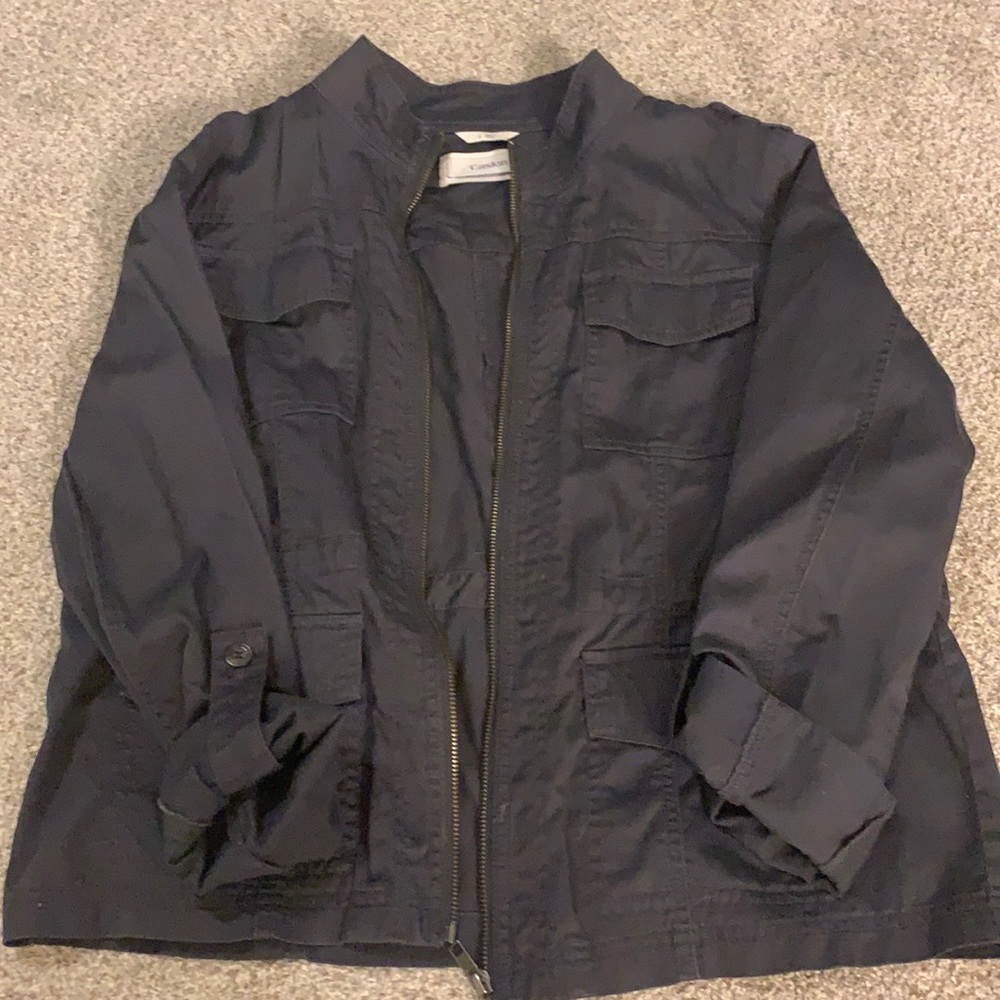 Women’s Large 4-pocket zip up jacket